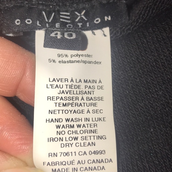 Vex Collection cowl neck sweater dark orange/black - Picture 16 of 16